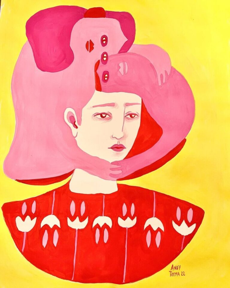illustrazione di una donna