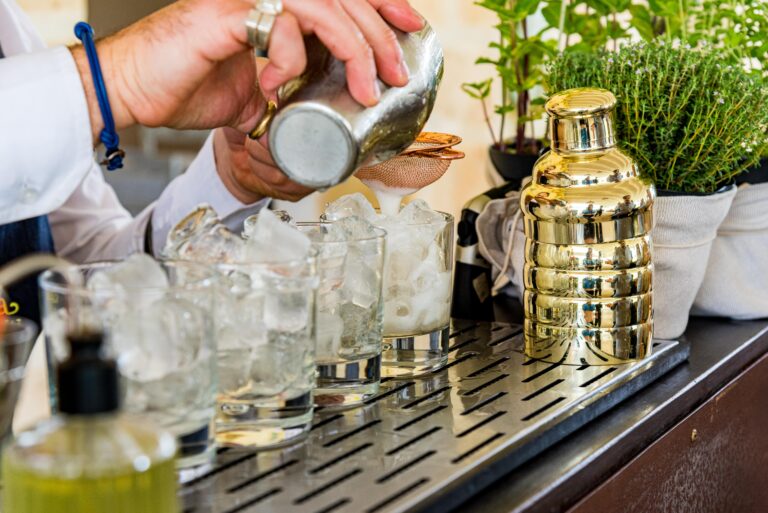 preparazione di cocktail
