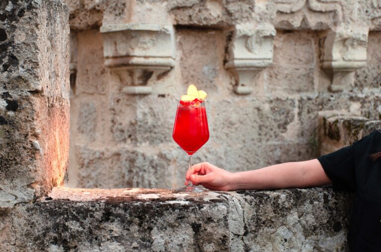 un cocktail invitante fra le mura del castello